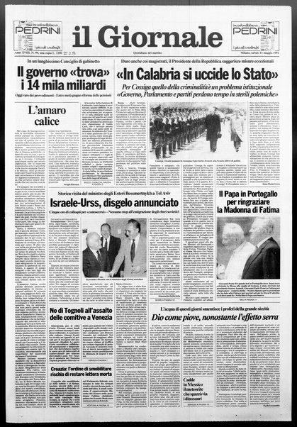 Il giornale : quotidiano del mattino